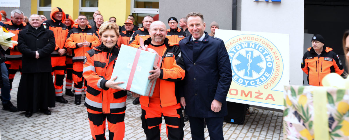 Otwarcie filii pogotowia ratunkowego w Kolnie